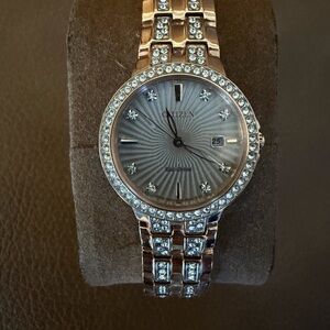 Citizen Women's Two-Tone Crystal Watch